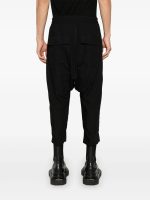 RICK OWENS - Men Drawstring Cropped Pantaloni - Image 3