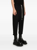 RICK OWENS - Men Drawstring Cropped Pantaloni - Image 2
