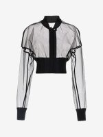 RICK OWENS - Women Bomber Flight Jkt Cropped