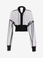 RICK OWENS - Women Bomber Flight Jkt Cropped - Image 2