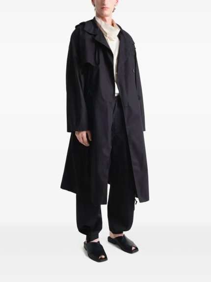 LEMAIRE - Unisex Light Hooded Trench Coat