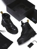 DR. MARTENS - Unisex Exoshield XX01 Steel Toe Leather Boots - Image 5