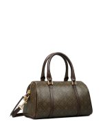 TORY BURCH - Women T Monogram Coated Canvas Mini Barrel Bag - Image 3