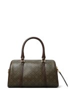 TORY BURCH - Women T Monogram Coated Canvas Mini Barrel Bag - Image 4