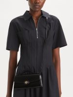 TORY BURCH - Women Robinson Spazzolato Top Handle Chain Wallet - Image 2