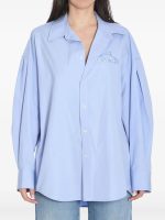 ALEXANDER WANG - Women Graphic Embroidery Oversized Shirt