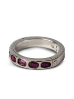 PARTS OF FOUR - Sistema Ring (Mega Pavé, Ruby Slices, 4mm, PA+RUB)