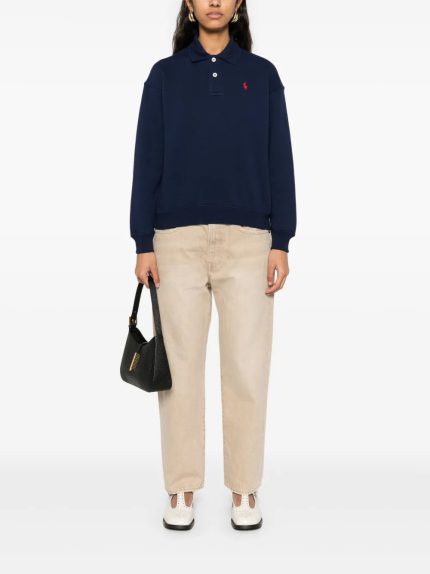 POLO RALPH LAUREN - Women Collar Fleece Pullover