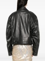 RICK OWENS - Women Cropped Jumbo Bauhaus Stooges Jacket - Image 3