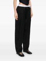 ALEXANDER WANG - Women Turned Down Elastic Waistband Trousers - Image 2