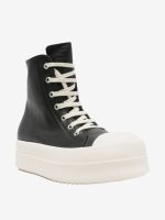 RICK OWENS - Women Leather Mega Bumper Sneaks - Image 2