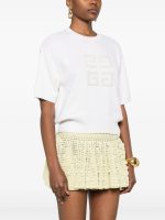 GIVENCHY - Women Short Sleeve 4G Crewneck Sweater - Image 2