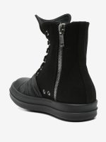 RICK OWENS DRKSHDW - Women Scarpe In Denim Hustler Sneakers - Image 3