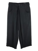 YOHJI YAMAMOTO POUR HOMME - Men Center Tucked Pants - Image 4