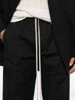 RICK OWENS - Men Heavy Poplin Dietrich Drawstring Pant - Image 4