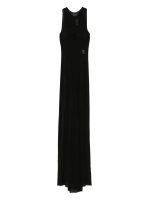 JEAN PAUL GAULTIER - Women With Covered Cup Detail Light Jersey Long Dress - Image 5
