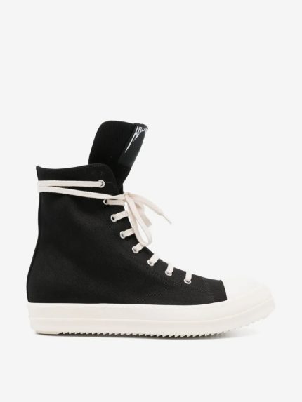 RICK OWENS DRKSHDW - Men Overdyed Denim Sneaks