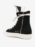 RICK OWENS DRKSHDW - Men Overdyed Denim Sneaks - Image 3