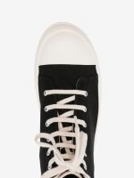 RICK OWENS DRKSHDW - Men Overdyed Denim Sneaks - Image 4