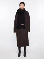ACNE STUDIOS - Unisex Fringe Oversized Wool Scarf - Image 2