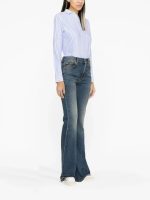 POLO RALPH LAUREN - Women 40/1 Ctn Oxford-Ls Crlte St-Long Sleeve-Button Front Shirt - Image 2