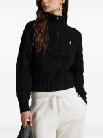 POLO RALPH LAUREN - Women Half Zipper Long Sleeve Pullover