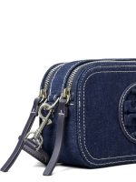TORY BURCH - Women Miller Denim Mini Crossbody Bag - Image 6