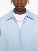 ALEXANDER WANG - Women Necklace Oversized Button Down Shirt - Image 4