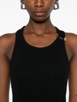 JEAN PAUL GAULTIER - Women "Gaultier" Piercing Detail Tank Top - Image 4