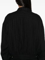 ZIGGY CHEN - Men Spread Collar Cropped Jacket - Image 4
