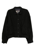 ZIGGY CHEN - Men Spread Collar Cropped Jacket - Image 5
