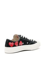 COMME DES GARCONS PLAY X CONVERSE - Chuck 70 Multi Heart Low Top - Image 3