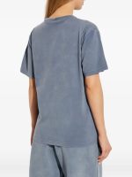 T BY ALEXANDER WANG - Women Essential Jersey Puff Logo Short Sleeve Tee - Image 2