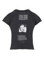 ENFANTS RICHES DEPRIMES - Women Demon Assemblage Baby Tee - Image 2