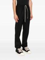 RICK OWENS - Men Wool Drawstring Slim Long Pants - Image 2