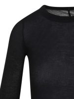 RICK OWENS - Women Rib LS T-Shirt - Image 3