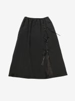 SIMONE ROCHA - Women Bow Slit Column Skirt - Image 4
