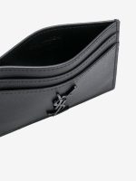 SAINT LAURENT - Men Logo Monogram Card Holder - Image 3