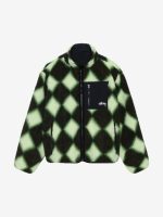 STUSSY - Men Sherpa Reversible Diamond Jacket