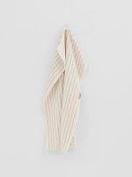 TEKLA - Striped Organic Cotton Terry Hand Towel 20x35'' - Image 3