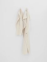 TEKLA - Striped Organic Cotton Terry Hand Towel 20x35'' - Image 4