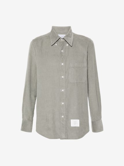 THOM BROWNE - Men Straight Fit Shirt