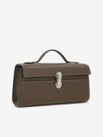 SAVETTE - Women Symmetry Pochette In Smooth Calf Leather Bag - Image 2