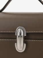 SAVETTE - Women Symmetry Pochette In Smooth Calf Leather Bag - Image 4