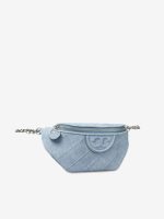 TORY BURCH - Women Fleming Denim Belt Bag - Image 3