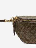 TORY BURCH - Women T Monogram Coated Canvas Belt Bag - Image 4