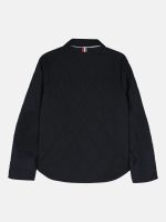 THOM BROWNE - Men Quilted Shirt Jacket Withapplied Pockets - Image 2