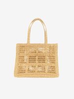 TORY BURCH - Women Ella Hand-Crocheted Small Tote - Image 4