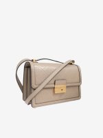 TORY BURCH - Women T Monogram Leather Shoulder Bag - Image 3