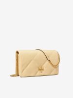 TORY BURCH - Women Kira Diamond Quilt Chain Wallet - Image 2
